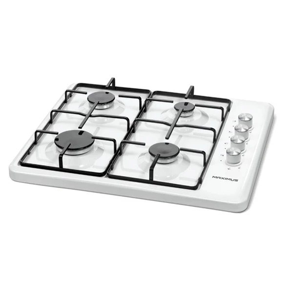 Maximus Minisan Mx-se6401 Set Üstü Ocak Beyaz Doğalgaz - 4
