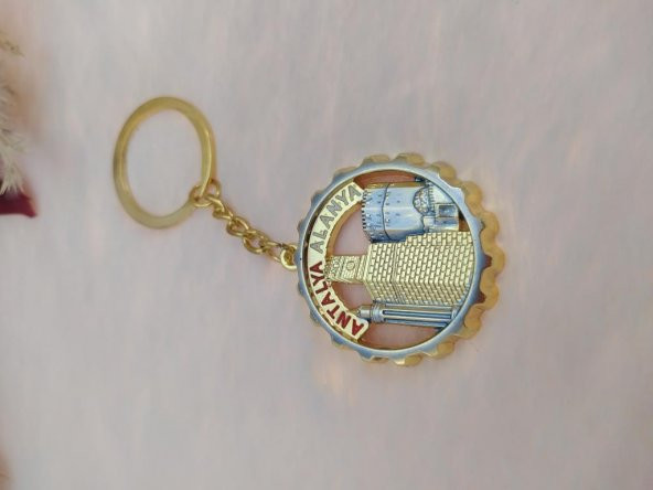 Hdmarketim Metal Anahtarlık Türkiye Alanya Yazılı Anahtarlık - 2