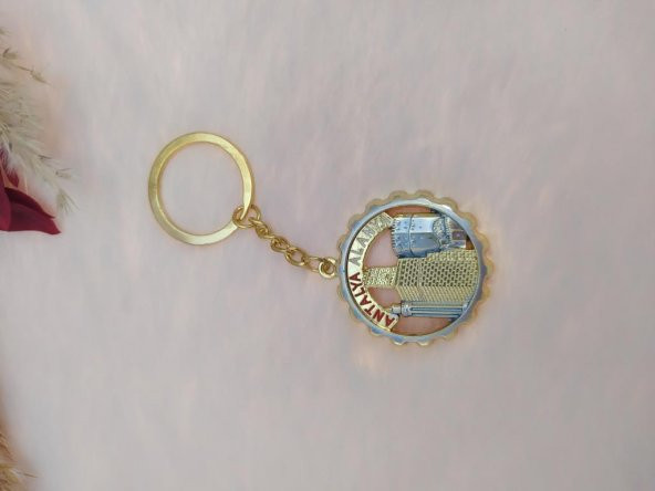 Hdmarketim Metal Anahtarlık Türkiye Alanya Yazılı Anahtarlık - 4