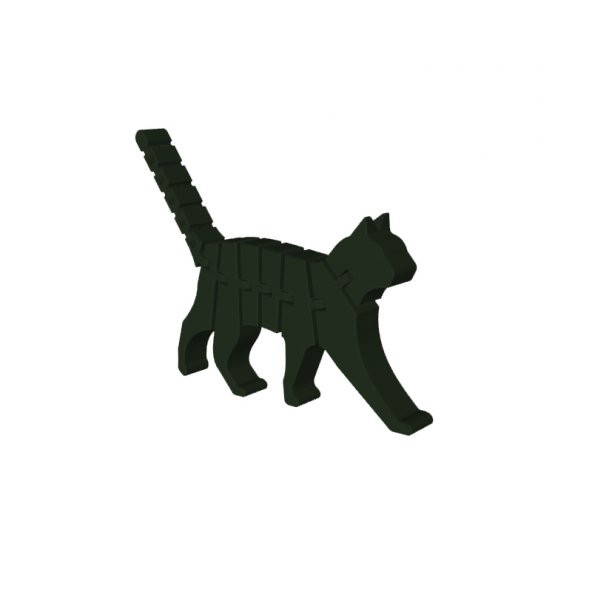 3D Baskı Hareket Edebilen Oyuncak Kedi Model 01 - 11