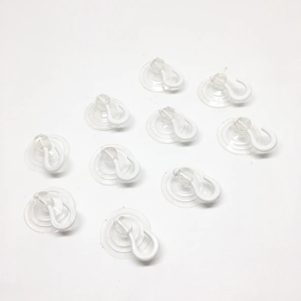 Vantuz Öpücük Askılı Küçük 10'lu 3cm ürün görseli