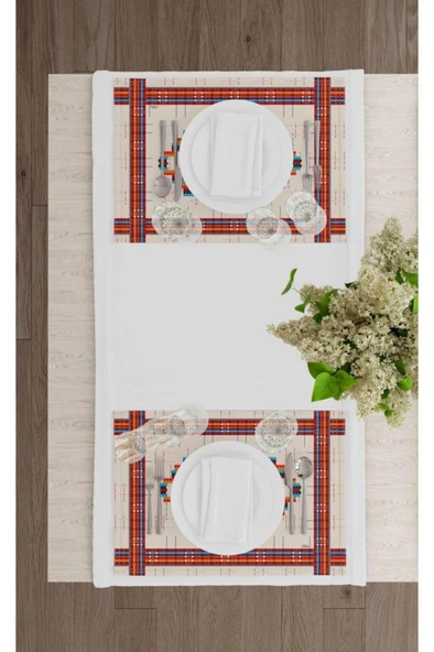 THE MİA AMERİKAN SERVİS 6'LI SET 50X35 CM - 3