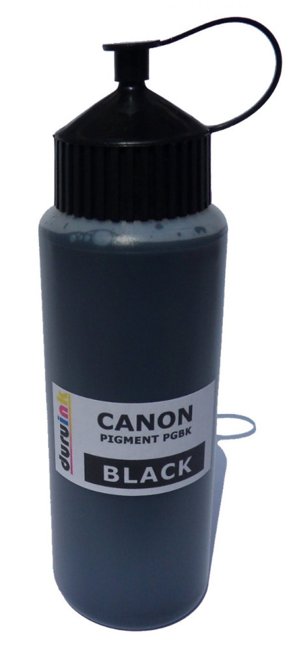 CANON MG6350 7150 7500 500ML PGBK PIGMENT BLACK SIYAH MÜREKKEP DURUINK HEDİYELİ KARTUŞ DOLUM MÜREKKEBİ - 2