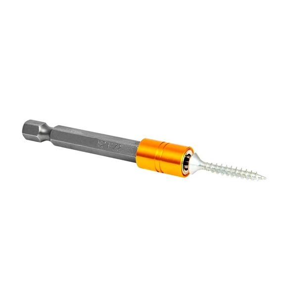 Elka S2 Çeliği Mıknatıslı Yıldız Bits Uç-Ucu PZ2x65mm - Resim 2