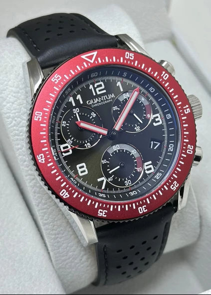 Quantum Deri Kordon Erkek Kol Saati - Resim 2