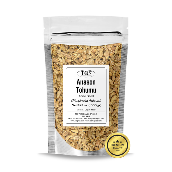 Anason Tohumu 1 kg (1. Kalite) Pimpinella Anisum