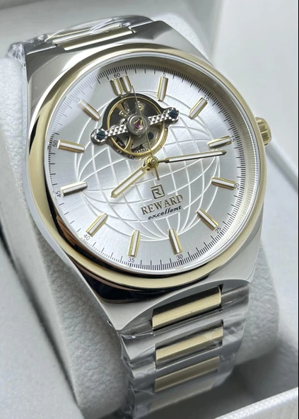 Reward Metal Kordon Otomatik Erkek Kol Saati - Resim 2