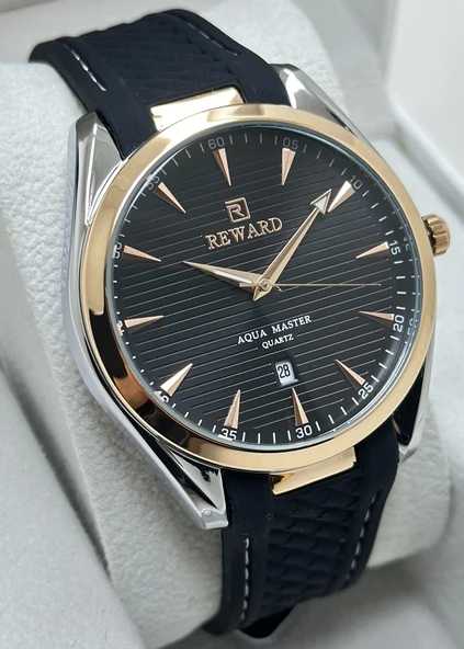 Reward Siyan Silikon Kordon Erkek Kol Saati - Resim 3