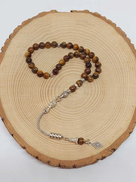 Kaplangözü Taşı Tesbih 33Lük 6mm (2903) - Resim 2