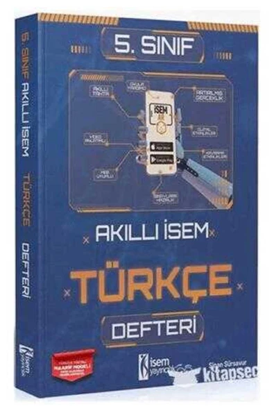 İSEM 5.SINIF TÜRKÇE DEFTERİ