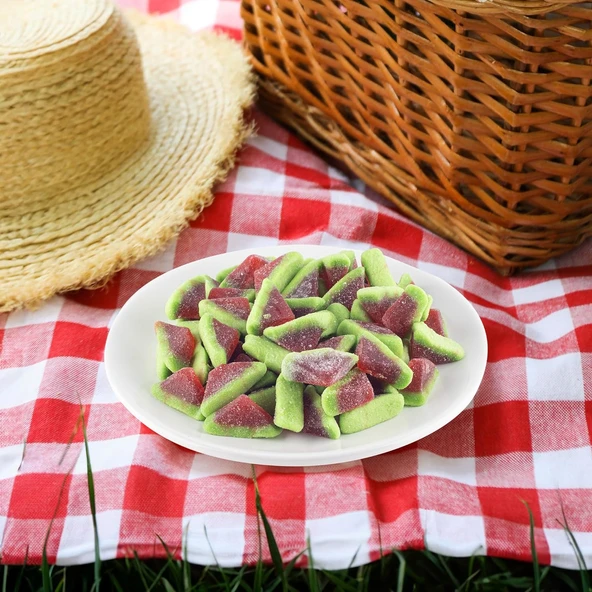 Candy Break Sour Watermelon Karpuz Aromalı Ekşi Yumuşak Şeker 113 Gr - 3