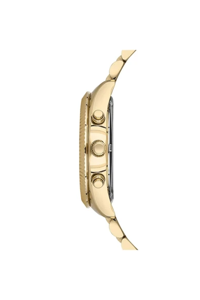 U.S. Polo Assn. USPA2040-04 Altın Çelik Kadın Kol Saati - Resim 2