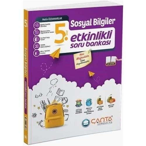 ÇANTA 5.SINIF SOSYAL BİLGİLER ETKİNLİKLİ SORU BANKASI