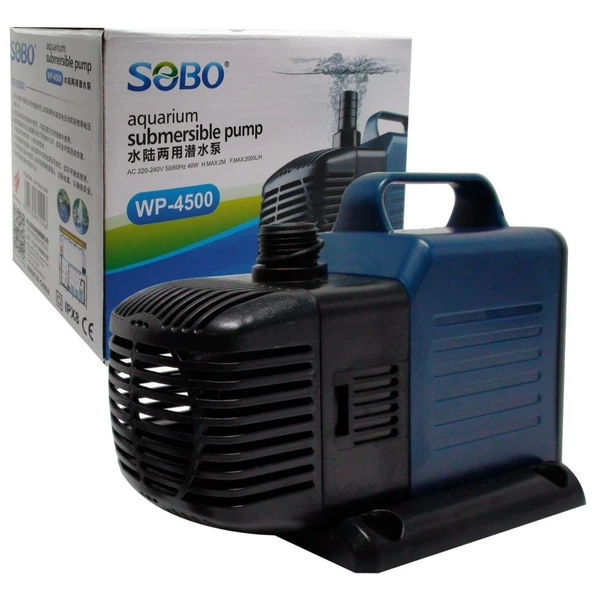 Sobo Akvaryum Sump (Kafa) Motoru 40W 2000 LT/SAAT WP-4500