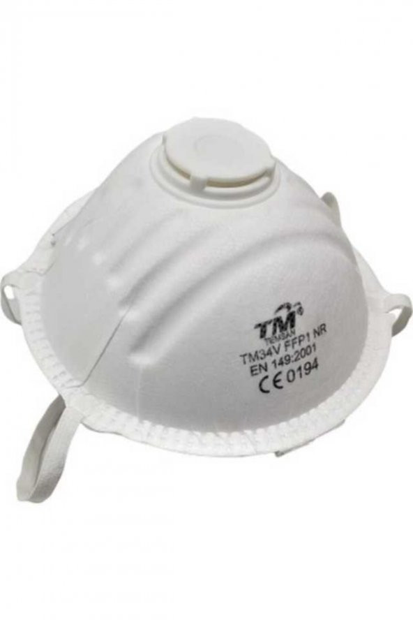 Tm34v Ventilli Toz Maskesi 5 Adet - 1