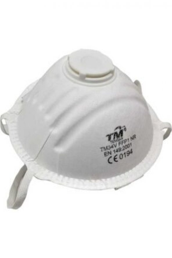 Tm34v Ventilli Toz Maskesi 10 Adet - 1