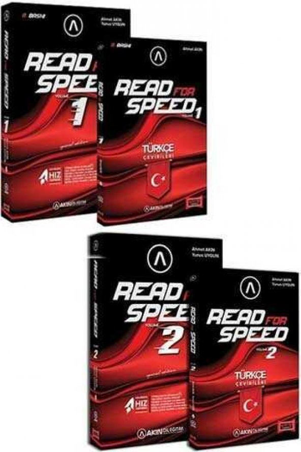 Read For Speed 1-2 Akın Dil Yargı Yayınları