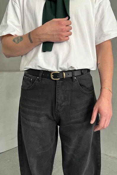 Erkek Ekstra Baggy Jean Pantolon - 9