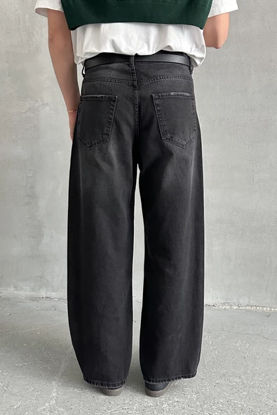 Erkek Ekstra Baggy Jean Pantolon - 10