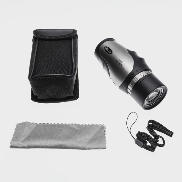 Nikula 30x30 Tek Gözlü Perma Focus - Otomatik Netleme 1000m/40m - Gümüş