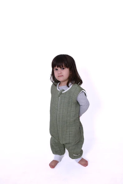 4 Kat Müslin Arası İplik Elyaflı Uyku Tulumu, 1,5 tog (18-22 derece oda sıcaklığı) - 2