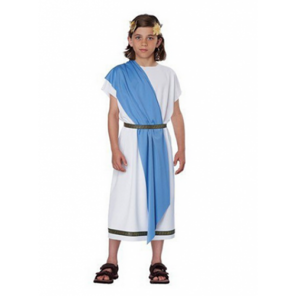 Yunan Tanrısı Kostümü Erkek Çocuk