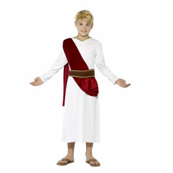 Erkek Çocuk Romalı Sezar Kostümü