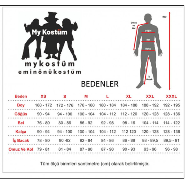 Unisex Yetişkin Kapüşonlu Hayalet Kostümü - 2