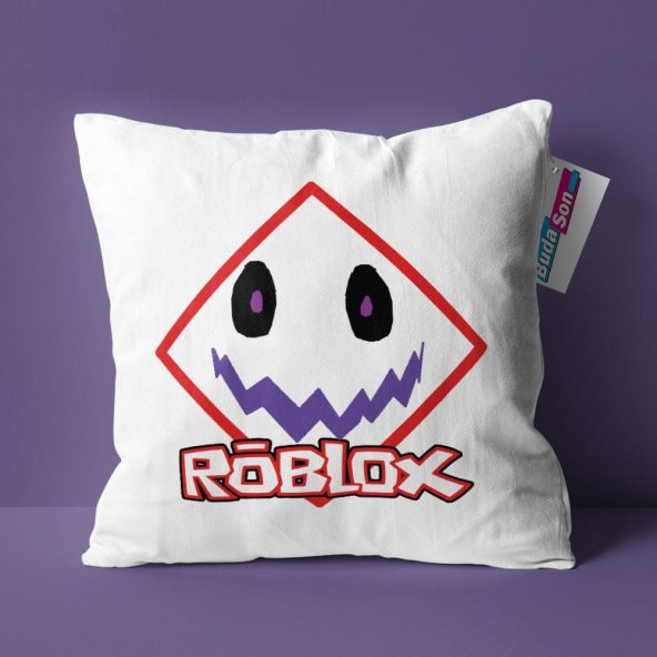 Roblox Logo Design Yastık - 10 - 1