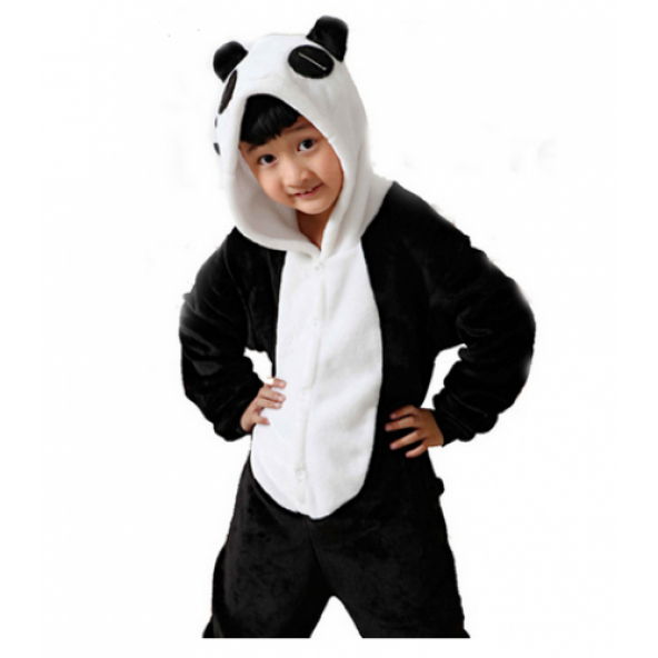 Panda Unisex Çocuk Kostümü - 1