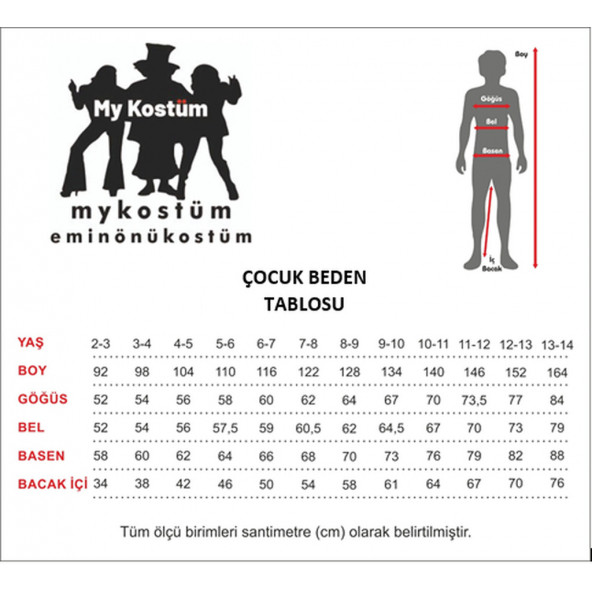 Denizci Kostümü /Miço Kıyafeti Çocuk - 2