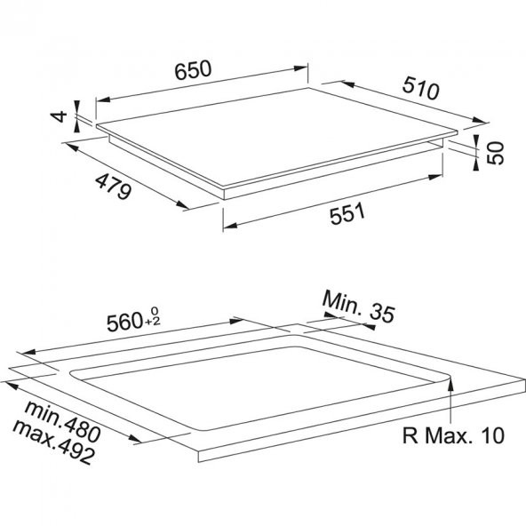 FRANKE OCAK Maris FMA 654 I F BK Nero MARIS - 2