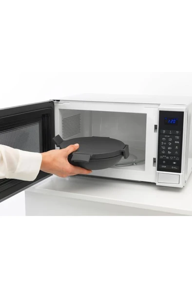 Brabantia MAKE TAKE DARK GREY PLASTİK YEMEK TAŞIMA TABAĞI 1L - Resim 3