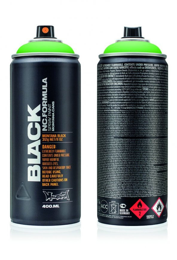 Montana Black 400ml Irish Green BLK6045