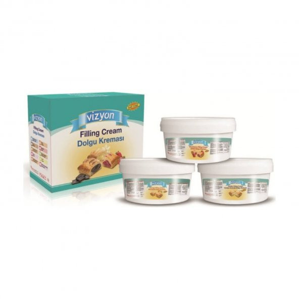 Vizyon Dolgu Kreması Çikolatalı 6 kg