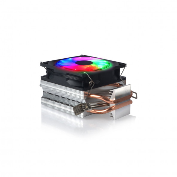Snowman M200 (AMD/Intel Uyumlu) CPU Soğutucu Rainbow Fan