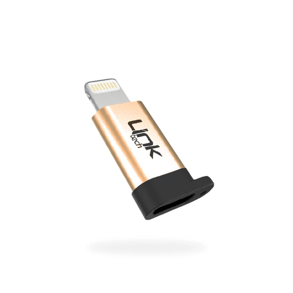 LinkTech O189 Micro USB to Lightning Dönüştürücü Metal Adaptör - 8