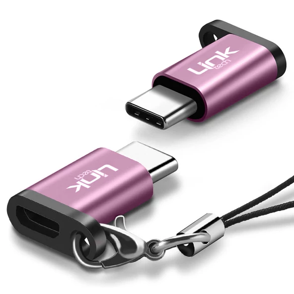 LinkTech O186 Micro to Type-C Dönüştürücü Metal Adaptör - 6