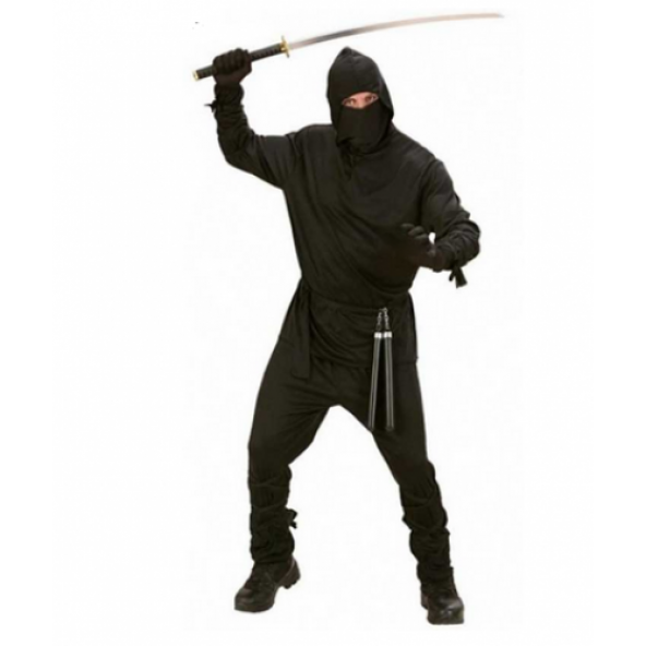 Unisex Ninja Kostümü Yetişkin