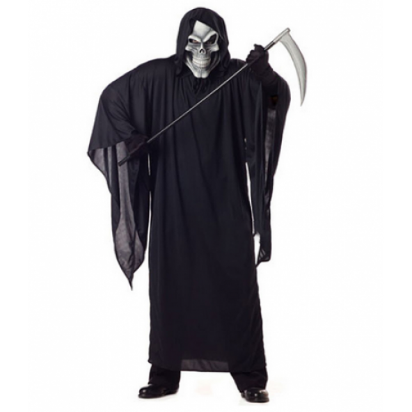 Unisex Yetişkin Halloween Azrail Kostümü