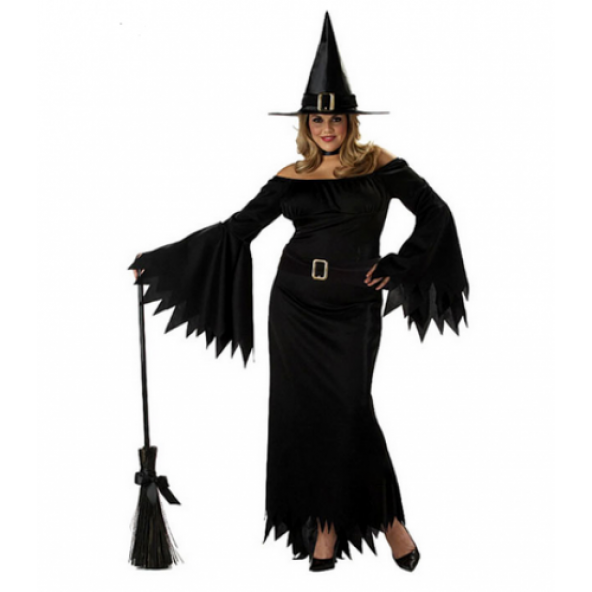 Halloween Cadılar Bayramı Cadı Kostümü Yetişkin Kadın