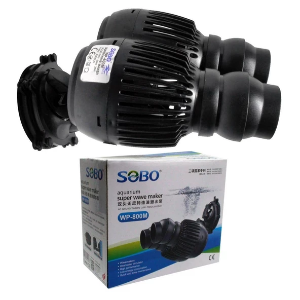 Sobo Akvaryum Dalga Motoru 25W. 20000 Lt/Saat WP-800M