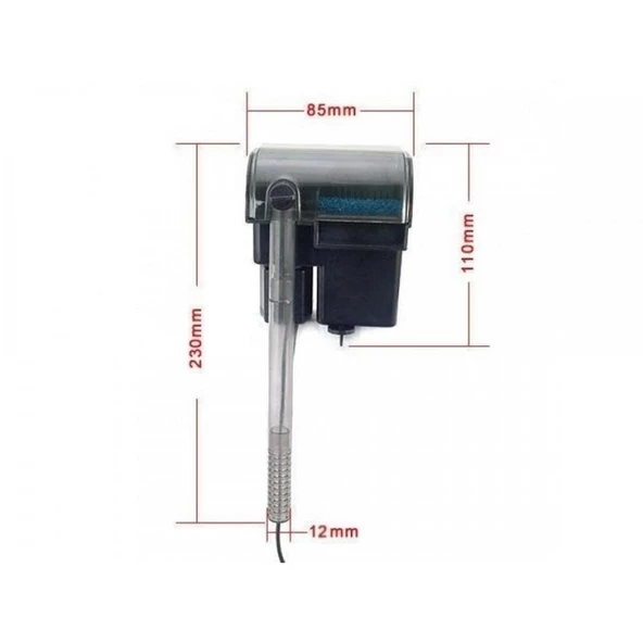 Sobo Şelale Askı Filtre WP-303H 5W. 280 Lt/Saat - 4