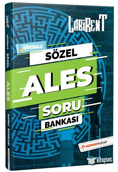 2021 ALES Sözel Labirent Soru Bankası Çözümlü Uzman Kariyer Yayınları