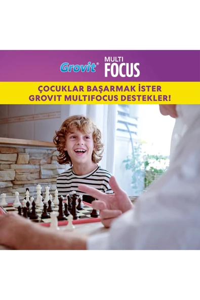 Grovit Kids Multi Focus Şurup 150 Ml - 3