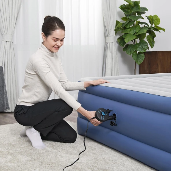 Bestway Çakmaklık Girişli 12v Otomatik Şişirme Pompası 62257 - 5