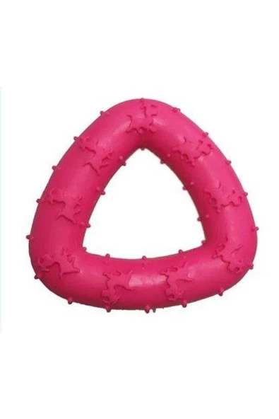 Diş Kaşıyıcı Üçgen Şekilli Köpek Oyuncağı 7 cm - 3