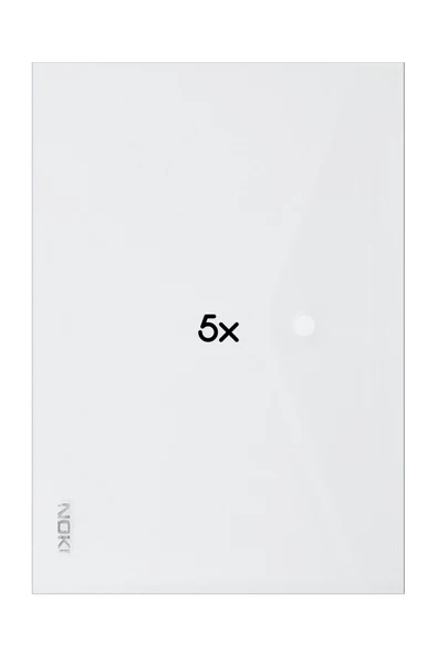 Noki Çıtçıtlı Evrak Zarfı Dosya Şeffaf - 7