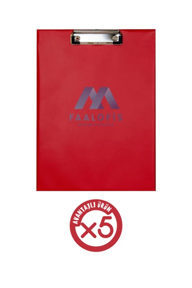 Önder Wole A4 PVC Kapaksız Sekreterlik 5 Adet - Resim 6