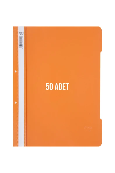 Noki Telli Dosya 50'li Paket Turuncu - Resim 8